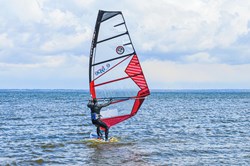 Windsurfer ved Hvide Sande