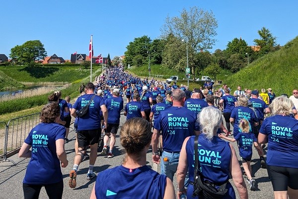 Danskere, der løber Royal Run i Fredericia i 2024